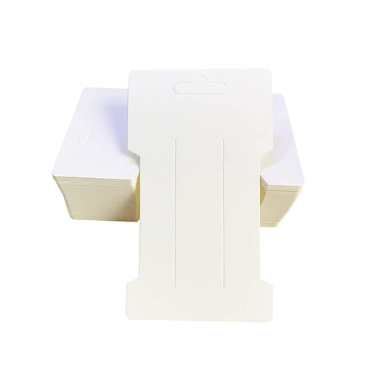 Uuyyeo 100 Pcs Hair Clip Display Cards Hair Bow Hairpin Packaging Cards Paper Cardboard For Hair Barrettes Accessories Display O