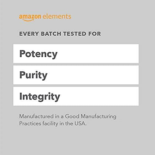 Amazon Elements Melatonin 3mg, Helps with occasional sleeplessness, Vegan, Unflavored, 260 Tablets, 8 month supply (Packaging may vary)