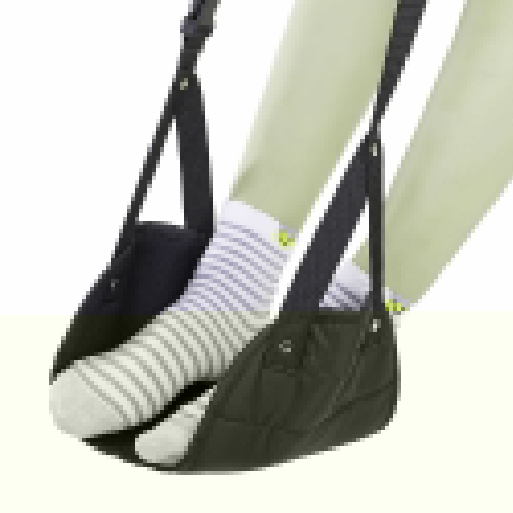 CIMAXIC 6Pack Adjustable Height Foot Hammock for Trip Tour and Outdoors 16.5x8.3x0.4in