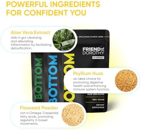 Fiber Supplement for Effortless Prep Time - Helps Promote Digestive Regularity - Psyllium Husk Based - 45 Vegan Capsules