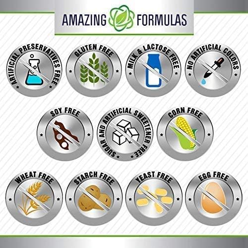 Amazing Formulas Elderberry Complex Supplement | 120 Chewable Tablets | Berry Flavor | Non-GMO | Gluten-Free | Made in USA
