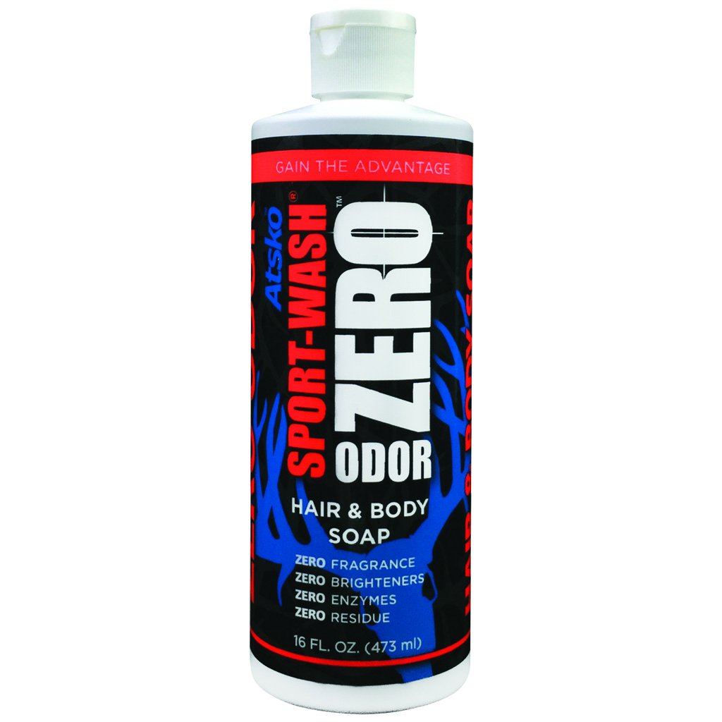 Atsko 1345Bz Zero Sport Wash Hair & Body Soap 16 Fl Oz