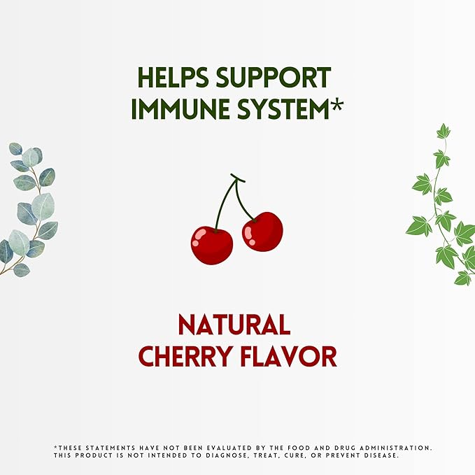 HERBION Naturals Zinc, Echinacea & Vitamin C Lozenges with Cherry Flavor, 25 CT - Dietary Supplement for Adults & Children 5+ - Promotes Wellness for The Whole Family - (Pack of 5) (125 Lozenges)