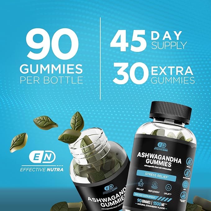 Ashwagandha Gummies & Saffron Gummies