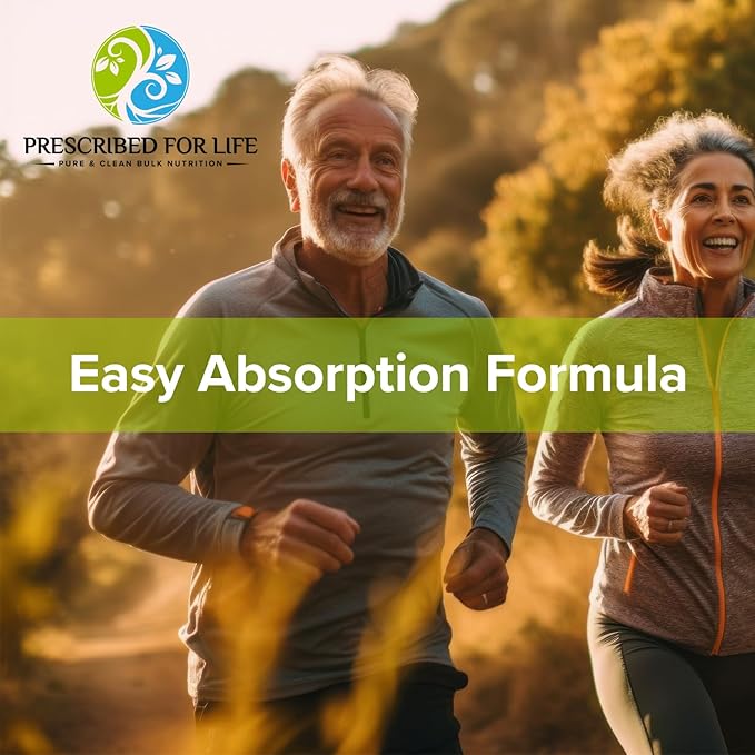 Prescribed for Life Calcium Citrate Malate, Pure Vegan Calcium Powder for Bone Health & Cardiovascular Support, Easy Absorption Formula, Non GMO, Filler & Additive Free (10kg / 22lb)