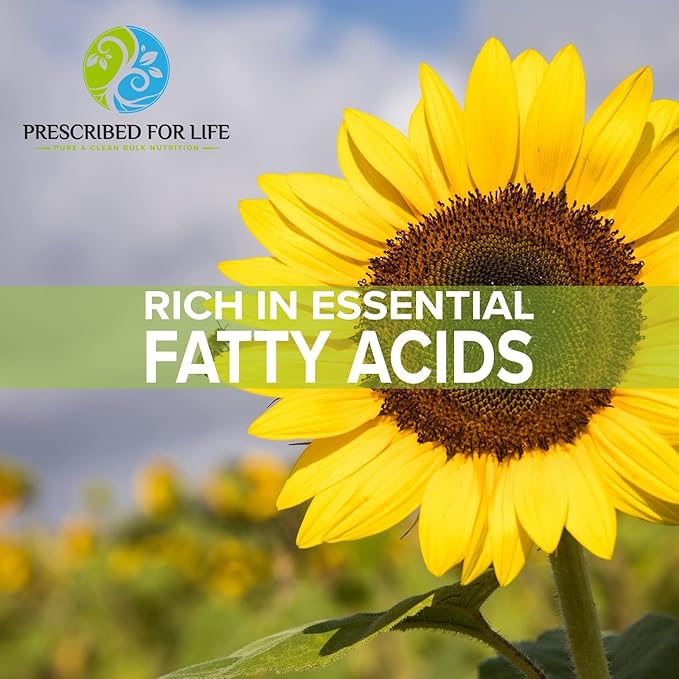 Prescribed For Life Sunflower Lecithin Powder, Unbleached, Gluten Free, Vegan, Non GMO, Soy Free, Kosher, Naturally Rich in Choline & Essential Fatty Acids (4oz / 113g)
