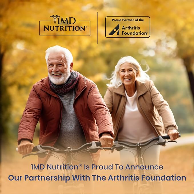 1MD Nutrition MoveMD - Joint Health Supplement - Doctor Formulated | with Collagen, Astaxanthin, and More | (3-Pack)