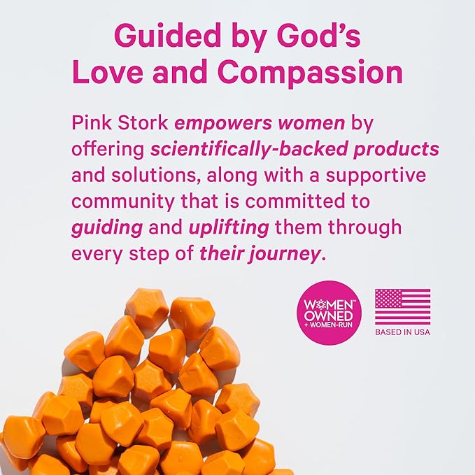Pink Stork Turmeric Ginger Gummies - Turmeric and Ginger for Digestion, Detox, Gas, Energy Support, Immune Health - 60 Spiced Apricot Bloating Supplements