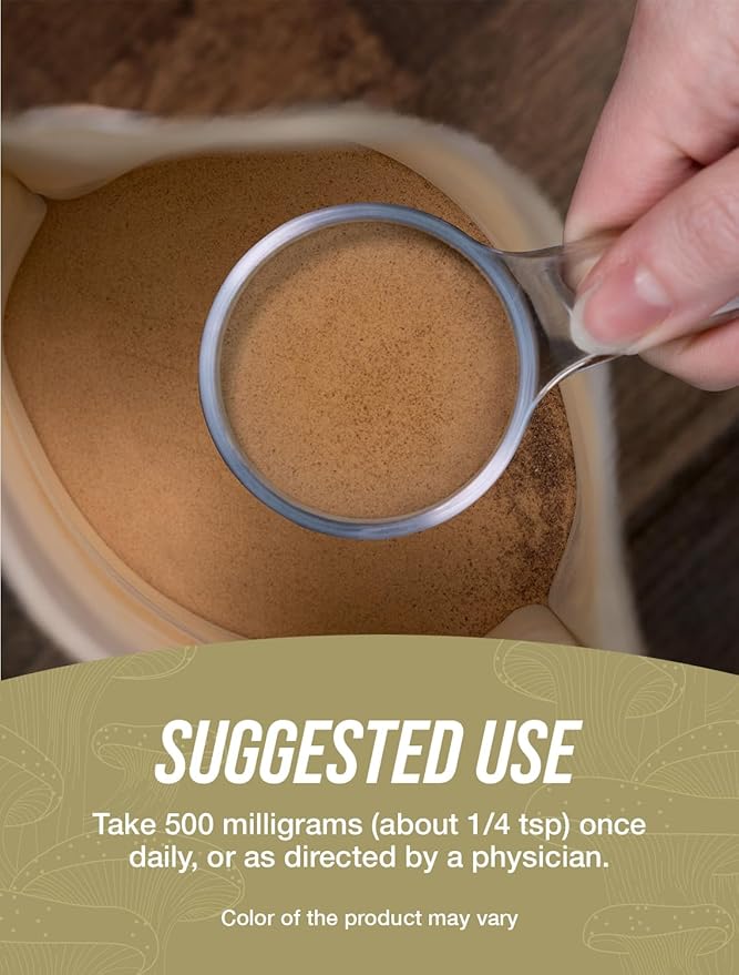BulkSupplements.com Maitake Mushroom Extract Powder - Superfood Supplement, Maitake Mushroom Supplement - Gluten Free, 500mg per Serving, 250g (8.8 oz) (Pack of 1)