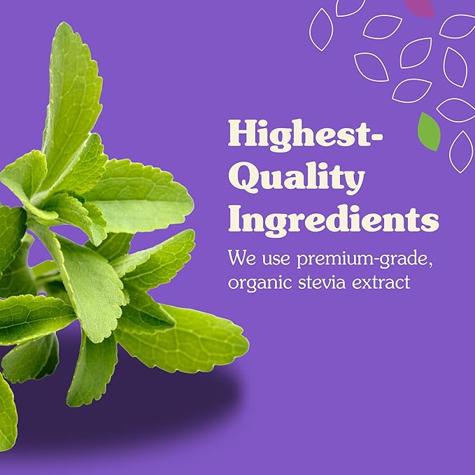Nunaturals Clear Extract NuStevia, Plant-Based Sweetener, 2 oz, 2 Pack, Plastic