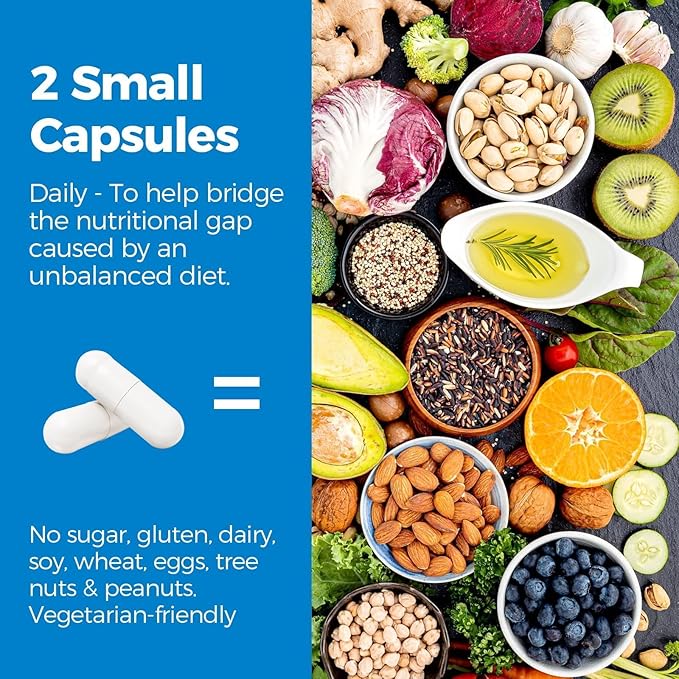 Magnesium Complex Supplement 6 in 1, 1160mg Chelated Magnesium for Max Absorption, Help with Better Sleep, Muscle Relax & Nerve Calm, 120 Vegan Capsules, Non GMO & Gluten Free