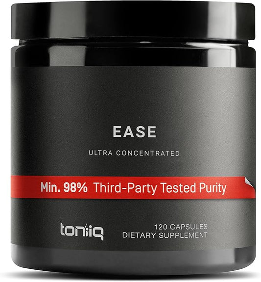 Toniiq Ease with DHM - Full Liver Support for a Night Out - 120 Capsules - 50x Super Concentrated Extract