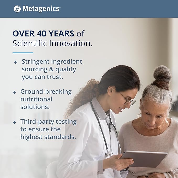 Metagenics PhytoMulti Multivitamin with Iron - Daily Multivitamins with Phytonutrients - Multivitamin for Men & Women - PhytoMulti Vitamin Supplement - with Iron, Zinc & B6 Vitamins - 60 Tablets