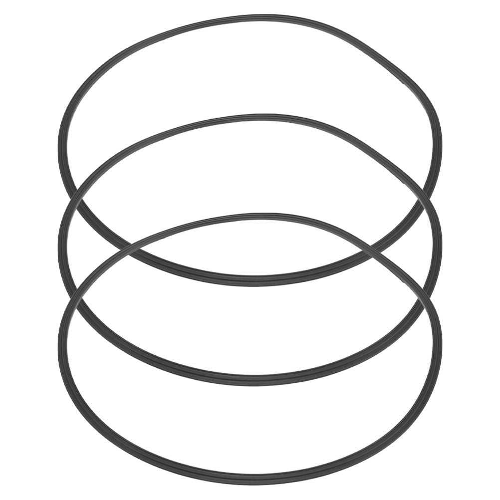 SASABAXI 3Pcs Rubber Barstool Base Ring Pads Shockproof Round Floor Protectors for Dining Areas